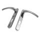 Windsor In Line Door Handle - polished-chrome