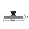 Intumescent Brush Pile Diagram 20