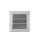 Faceplates for Air Transfer Grilles 150 x 150 - faceplate-silver