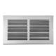 Faceplates for Air Transfer Grilles 112 x 225 - silver