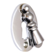 Oval Lady Escutcheon Cover