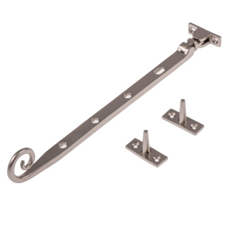 Satin Nickel 10" Spiral