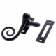 Monkey Tail Inline Window Fastener - antique-black