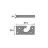 Concealed Central Pivot Set Hook Dimensions