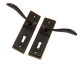 Swirl Internal Door Handle (Pair) - lock-set - oil-rubbed-bronze