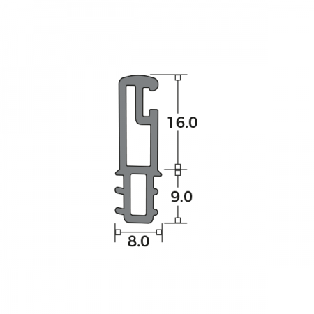 Direct Fit Parting Bead Dimensions