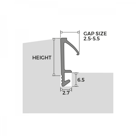 Easy Insertion Weatherseal F Series Dimensions