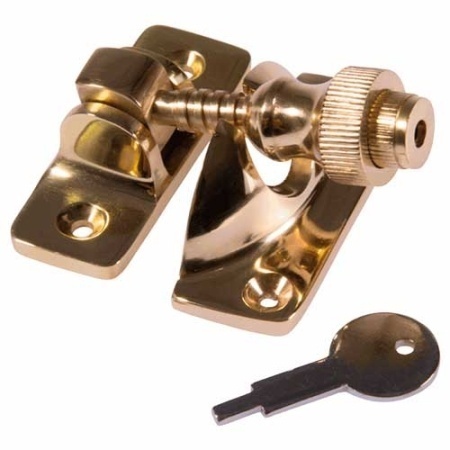 Standard Brighton Fastener Polished Brass Locking
