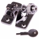 Brighton Fastener - locking - polished-chrome