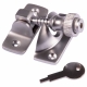 Brighton Fastener - locking - satin-chrome