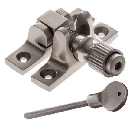 Satin Nickel Midi Brighton Fastener