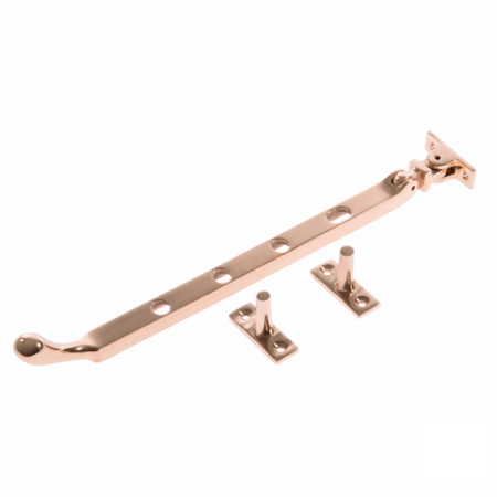 E-Hardware JV306 Bulb End Window Stay - Traditional Zinc Alloy Casement Window Furniture