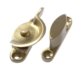 Luxury Forged Narrow Fitch Fastener - non-locking - polished-brass
