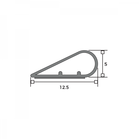 Harmony® Acoustic Teardrop Seal Dimensions