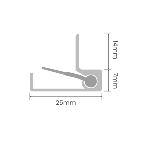 Astragal Meeting Stile Seal Drawing