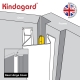 Kindagard Finger Guard For Doors - hinge-guard-with-rear-hinge-protector-white