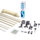 Luxury Sash Repair Kit - polished-chrome