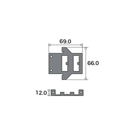 Modern Locking Keep Dimensions