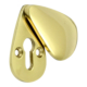 Pear Drop Covered Escutcheon