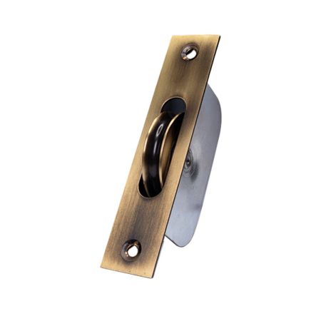 Sash Pulley - Light Aged Brass