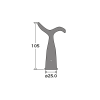 Pole Hook Dimensions