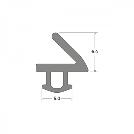 Reddiglaze Flipper Seals TPR Dimensions