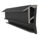Deventer Variosoft Weatherseal - 100m Reel - for-15mm-high-beading - black