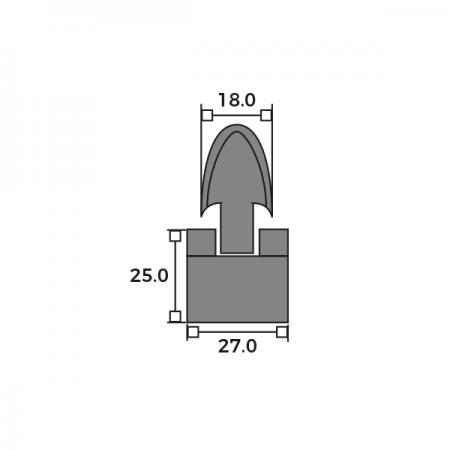 Simplex Cord Clutch Dimensions