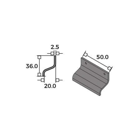 Small Flat Sash Lift Dimensions