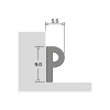 Standard P Foam Seal Dimensions