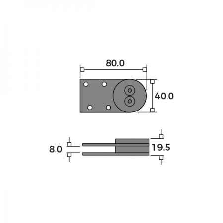 Dawson Pivot Hinge Dimensions