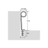 Timber Bubble Seals 18mm Dimensions