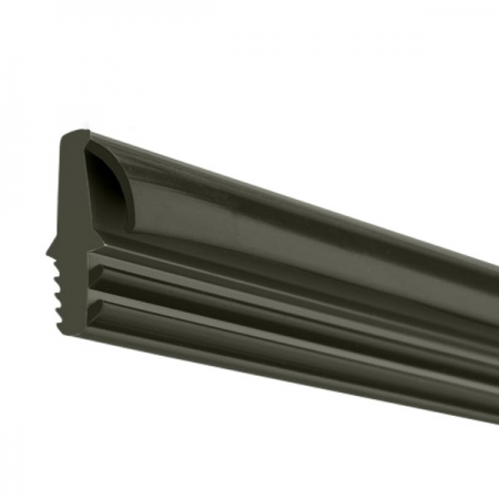 WEATHERBAR PLUS DOOR THRESHOLD FLIPPER SEAL BLACK