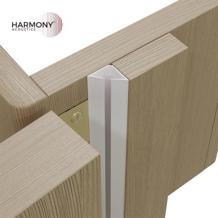 Harmony Acoustic Corner Seal Insitu