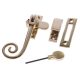 Spiral End Locking Fastener - polished-brass