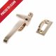 Straight Fastener - right-handed-non-locking - polished-brass