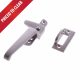 Straight Fastener - right-handed-non-locking - satin-nickel