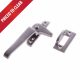 Straight Fastener - left-handed-non-locking - satin-nickel