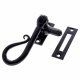 Shepherd’s Crook Inline Fastener - antique-black