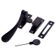 Luxury Forged Spoon End Locking Fastener - oil-rubbed-bronze