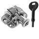 Luxury Forged London Pattern Brighton Fastener - locking - polished-chrome