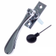 Luxury Forged Spoon End Espagnolette Security Handle - Traditional - right-handed - polished-chrome