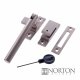 Luxury Forged Tempo Locking Fastener - satin-steel