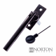 Luxury Forged Tempo Espagnolette Security Handle - Traditional - black-nickel