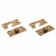 Concealed Central Pivot Set - polished-brass