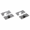 Concealed central pivot set