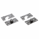 Concealed Central Pivot Set - polished-chrome