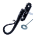 Shepherd's Crook Espagnolette Handle - left-handed - antique-black