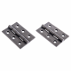 Double Phosphor Bronze Washered Hinge - 76-x-50-x-2-5mm-gauge - antique-pewter