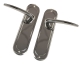 Dorsal Internal Door Handle (Pair) - latch-set - polished-chrome